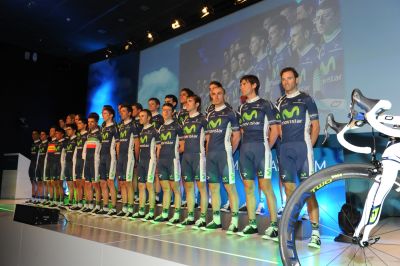 El Movistar Team 2012 presentado en Madrid