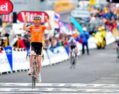 Tour de Francia: Victoria de Samuel Sánchez en Luz Ardiden