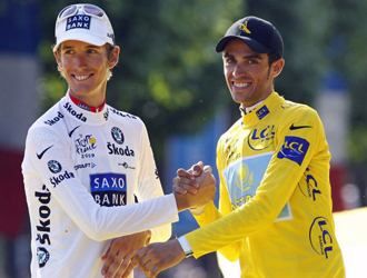 Tour de France: Schleck gana, Contador a su lado