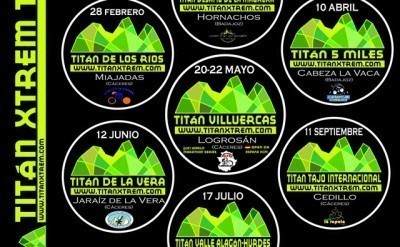 Calendario Titan Extrem Tour 2016