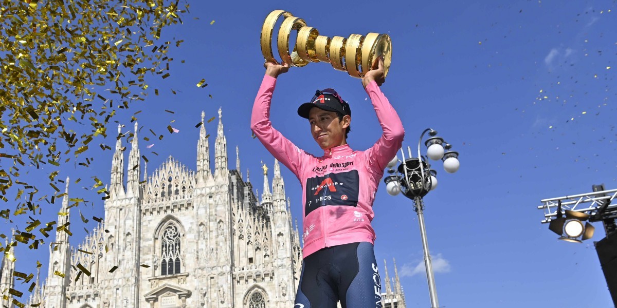 Finalizó el Giro de Italia 2021 con victoria para Egan Bernal