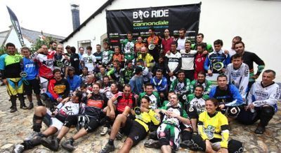 Triplete del BikeZona Team en el Big Ride Manzaneda