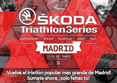 Las Skoda Triathlon Series comienzan en Madrid
