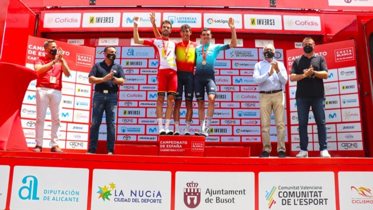 Omar Fraile flamante campeón de España de ciclismo 2021