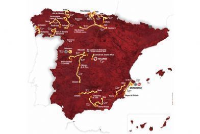 La Vuelta a España de un vistazo