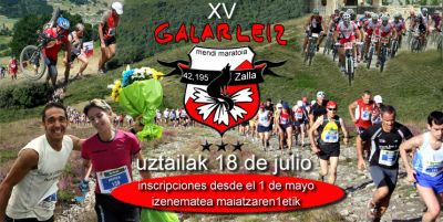 El XV Maratón Alpine Galarleiz (Zalla, Vizcaya)