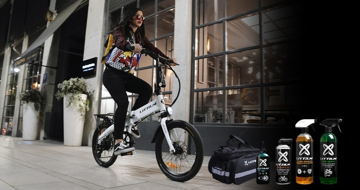 Black Friday Littium: Hazte con el pack de regalos para tu bicicleta eléctrica