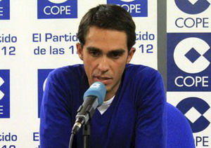 Alberto Contador confirma su presencia en La Vuelta 2012