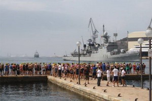 Más de 500 triatletas en el Sertri de Cartagena