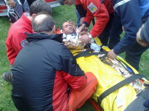 Fabien Barel se lesiona gravemente durante un entrenamiento