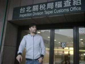 Jose Antonio Hermida ya est&aacute; en Taiwan