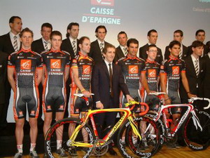 Preselecci&oacute;n del Caisse para el Tour 2009