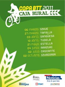 Calendario Copa Caja Rural BTT 2011