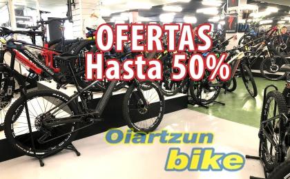Las ofertas se multiplican en Oiartzun Bike, tu nueva bicicleta te espera con descuentos que superan el 50%