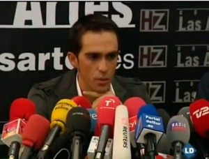 Alberto Contador seguirá en el ciclismo