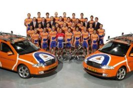 Presentaci&oacute;n del Rabobank con cuatro espa&ntilde;oles en sus filas