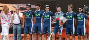 El Movistar Team termina segundo en el Tour de San Luis