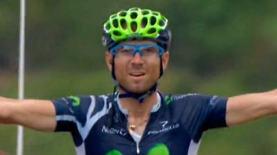 Alejandro Valverde se lleva una brillante victoria en el Tour de Francia