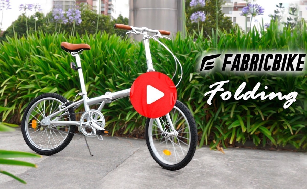 VÍDEO: Fabricbike Folding una bicicleta plegable para disfrutar de la ciudad