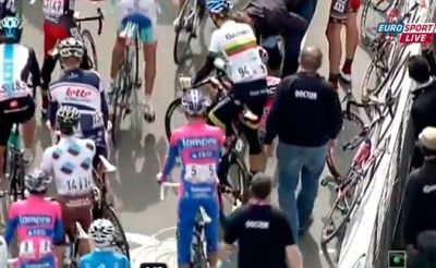 Giro de Italia 2012: El vídeo de la caída de Cavendish