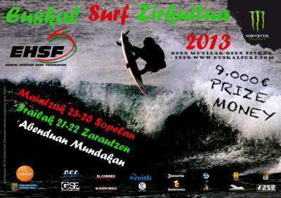 Aplazado el Campeonato del MONSTER Circuito Vasco de Surf
