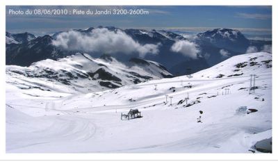 Les Deux Alpes con 2 metros de nieve 