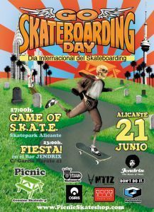 Go skateboarding day en Alicante 