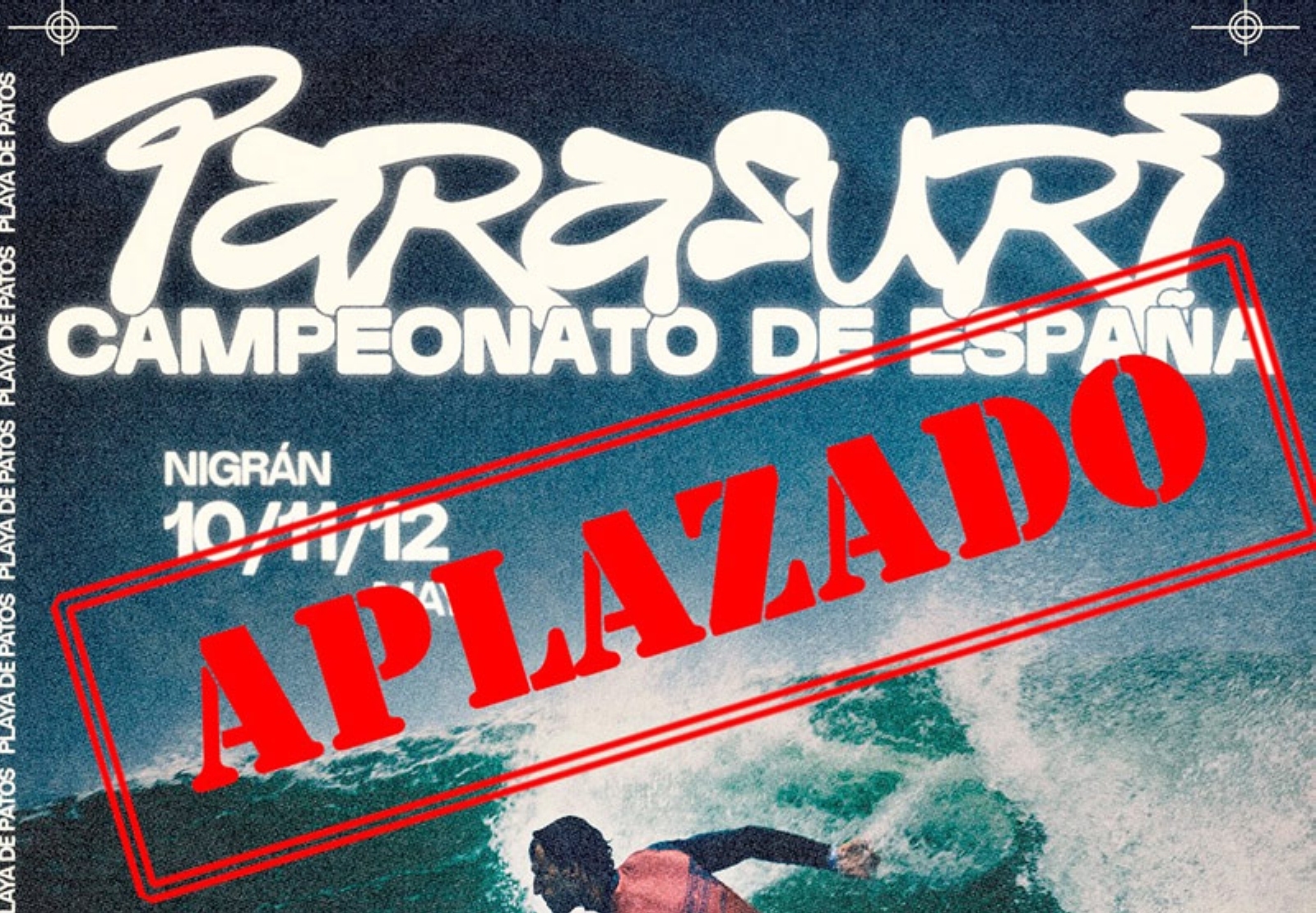 Aplazado el Campeonato Espa&#241;a de Surf Adaptado 2024