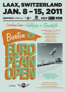Los mejores pilotos en LAAX para la 12 ª edición Burton European Open 