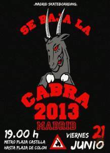 Se baja la cabra, Madrid 2013