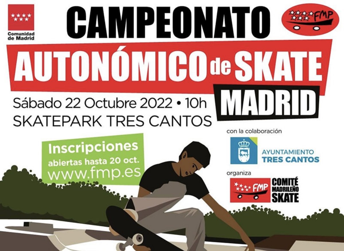 Campeonato autonómico de Skate Tres Cantos