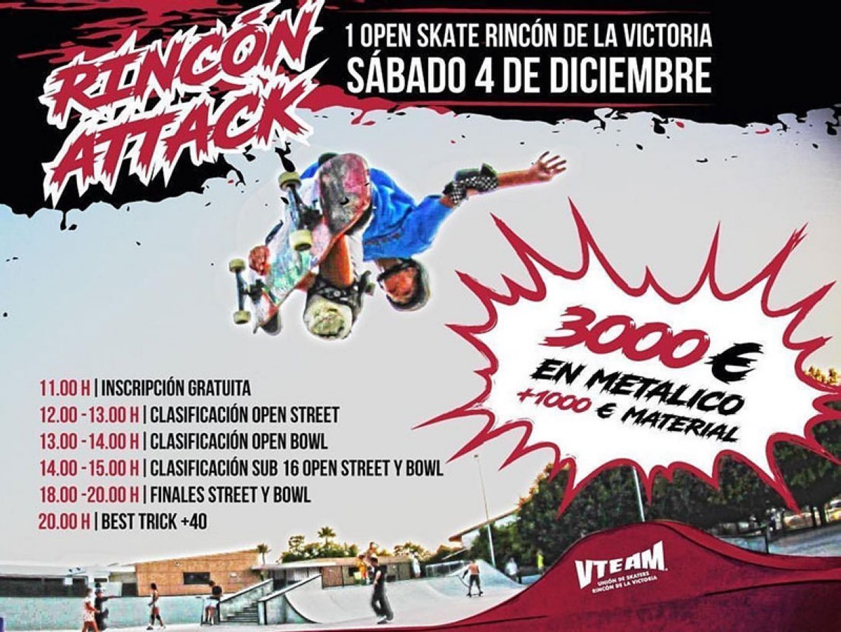 Campeonato de Skate en Rincón de la victoria (Málaga)