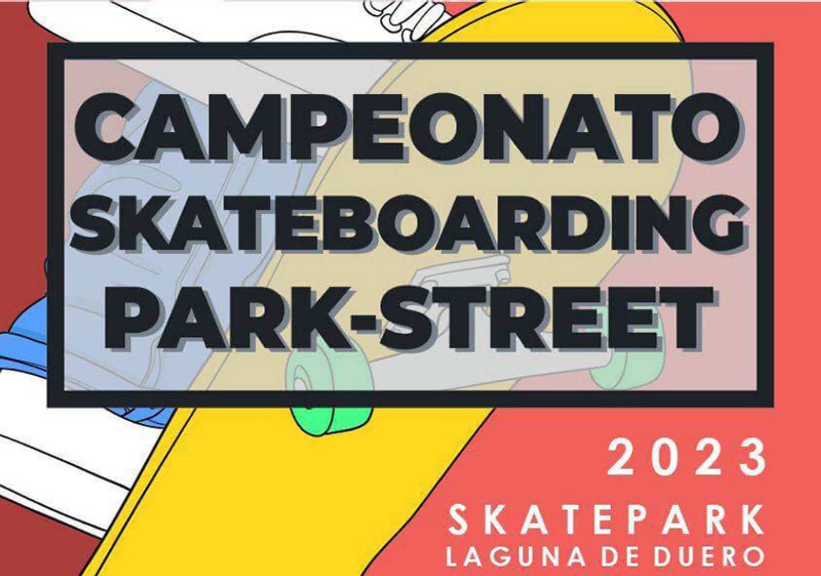 Campeonato Skateboard en Laguna de Duero 2023