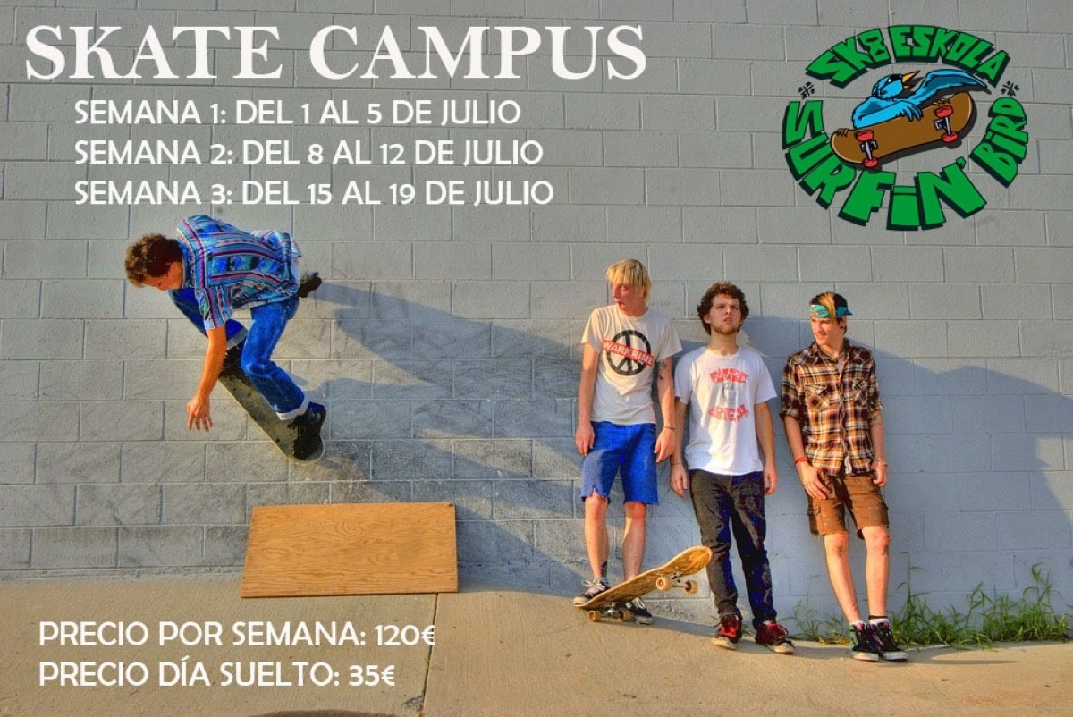 Campus Verano S.B Skate Eskola Vitoria 