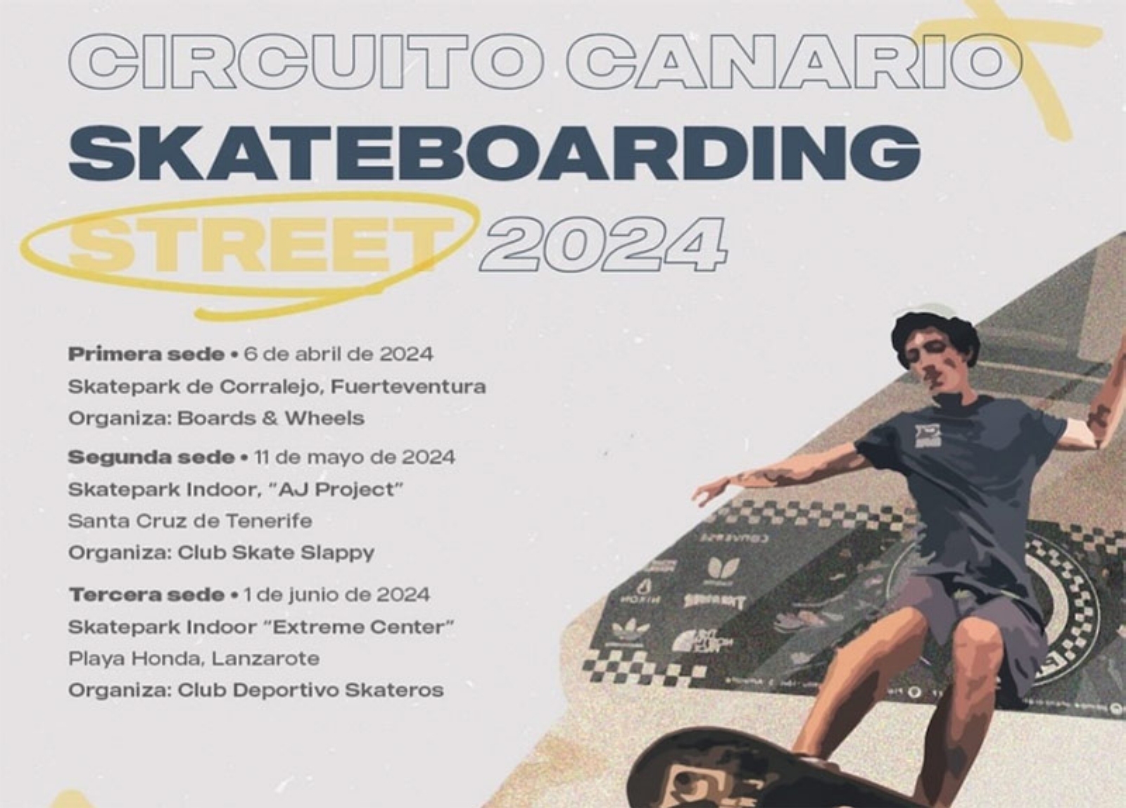 Circuito Canario de Skateboarding Street 2024