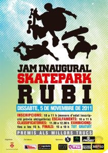 Inauguración del skatepark de Rubí
