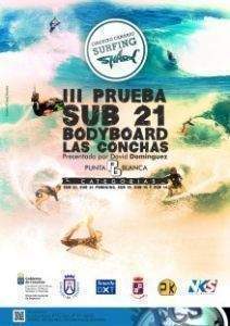 III Prueba Circuito Canario de Surfing SHARK, Sub 21 Bodyboard