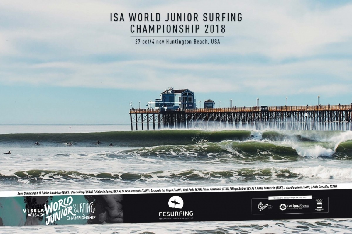 Decidida la selección del ISA World Junior Surfing Championship 