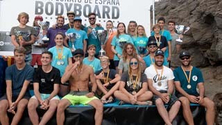 El Cto de España de Bodyboard celebrado en Gáldar