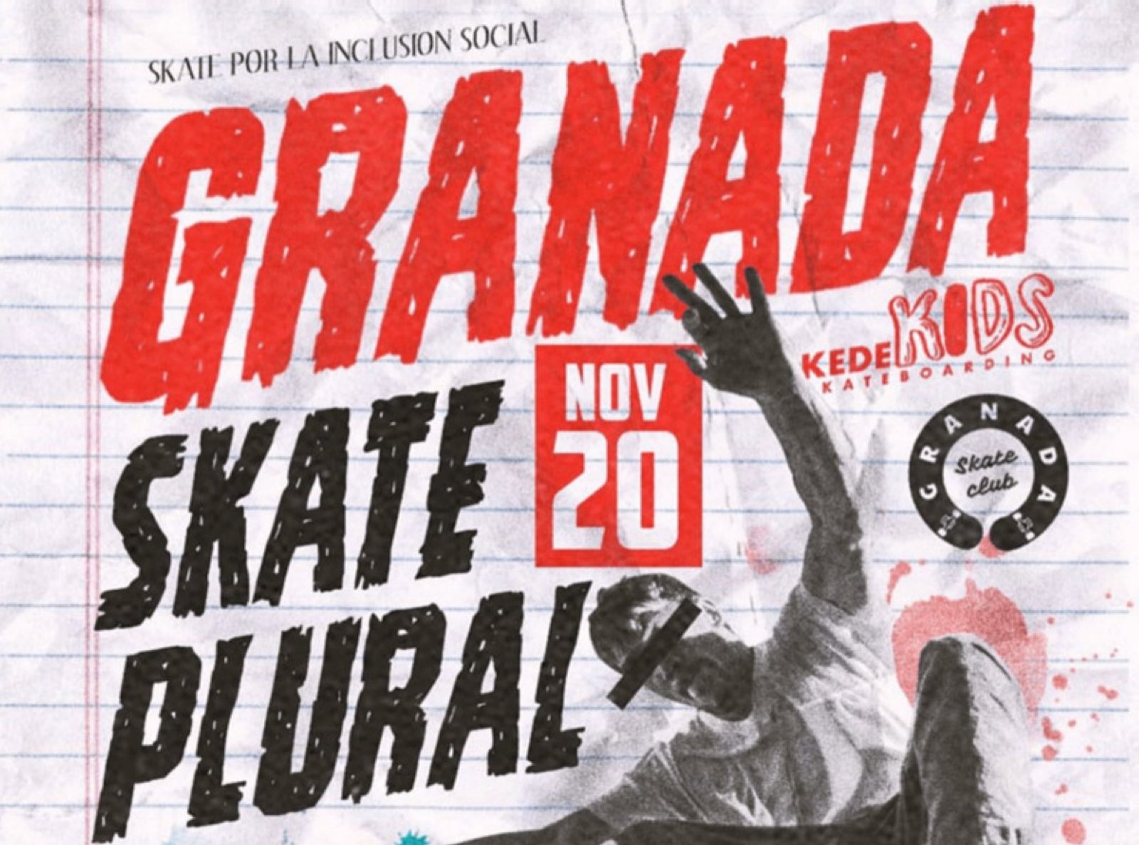 El Granada skate plural por la inclusión
