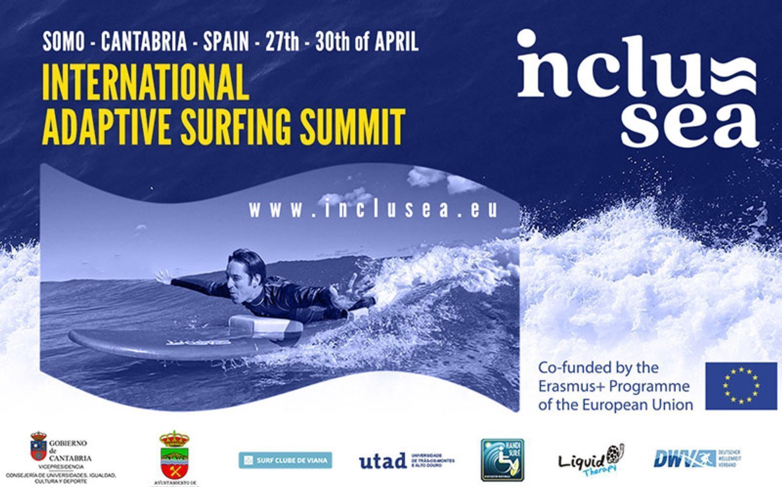 El International Adaptive Surfing Summit 2023 en Somo