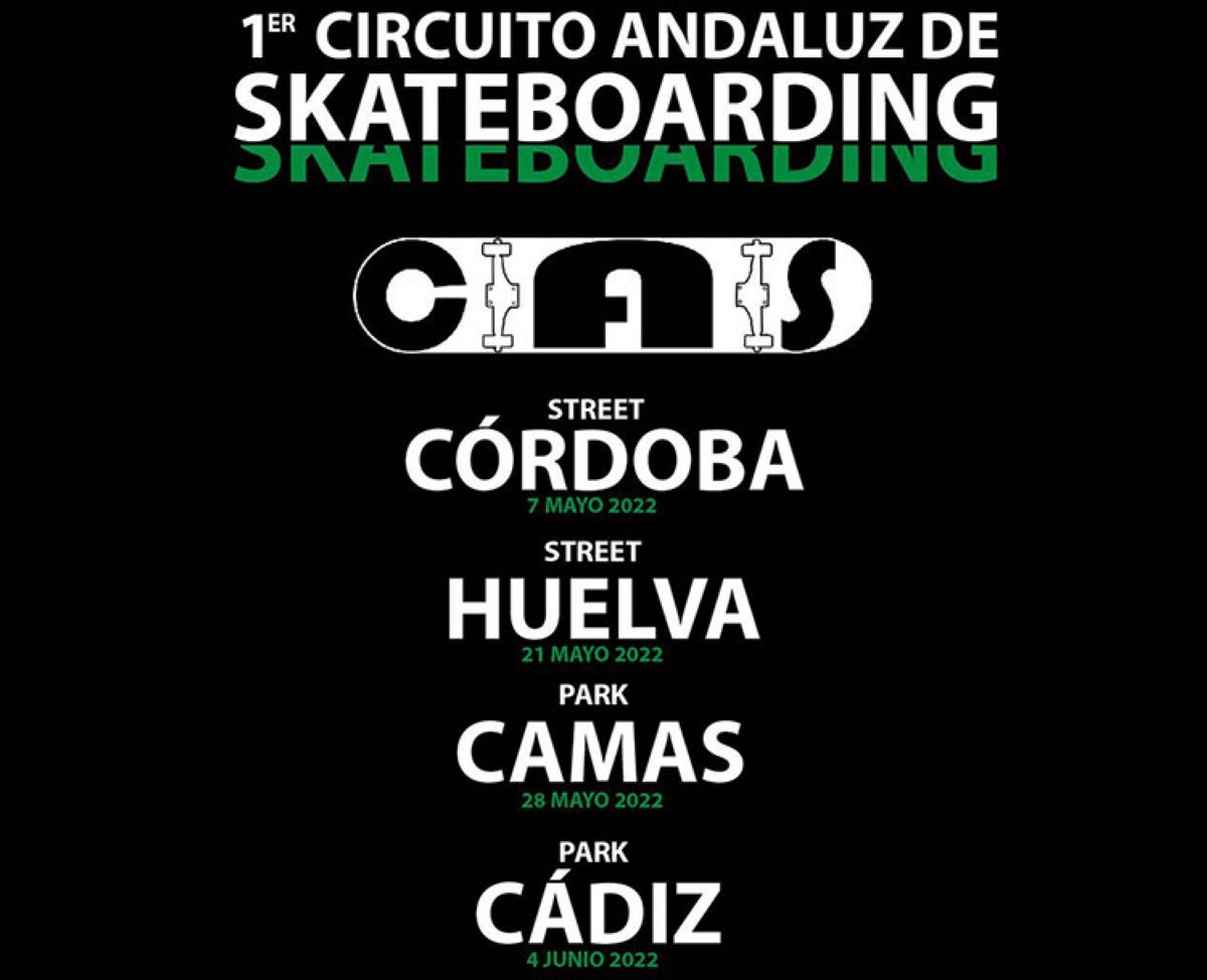 El primer Circuito Andaluz de Skateboarding