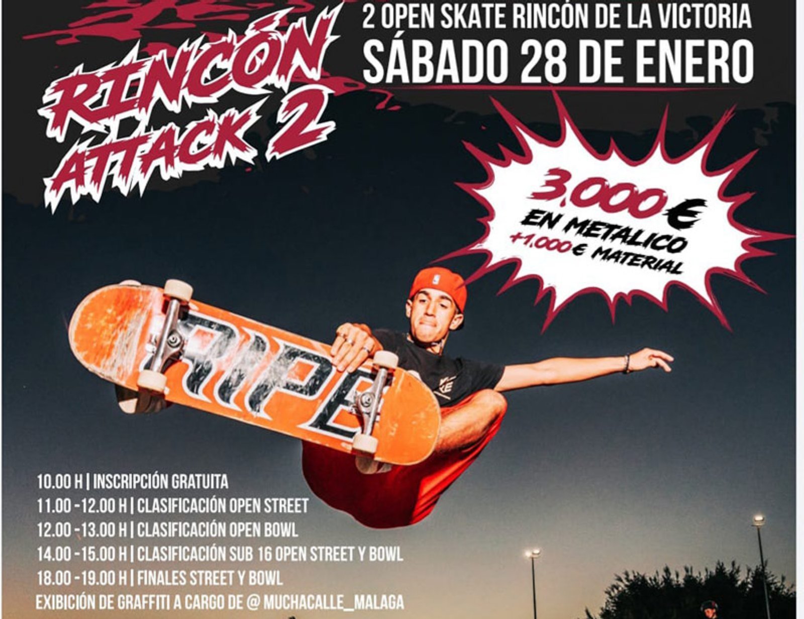 El Rincon Attack, II Open skate Rincon de la Victoria 2023