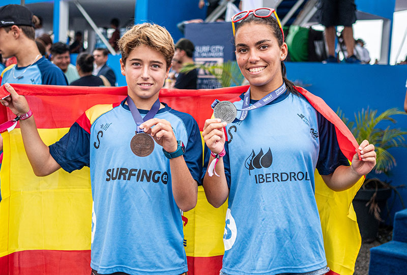 España quinta en el ISA World Junior Surfing Championship 2022