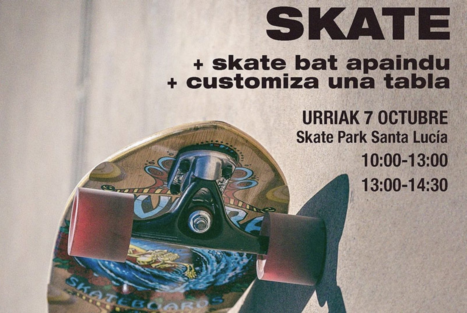 Evento en el Skatepark Santa Lucia (Vitoria-Gasteiz)