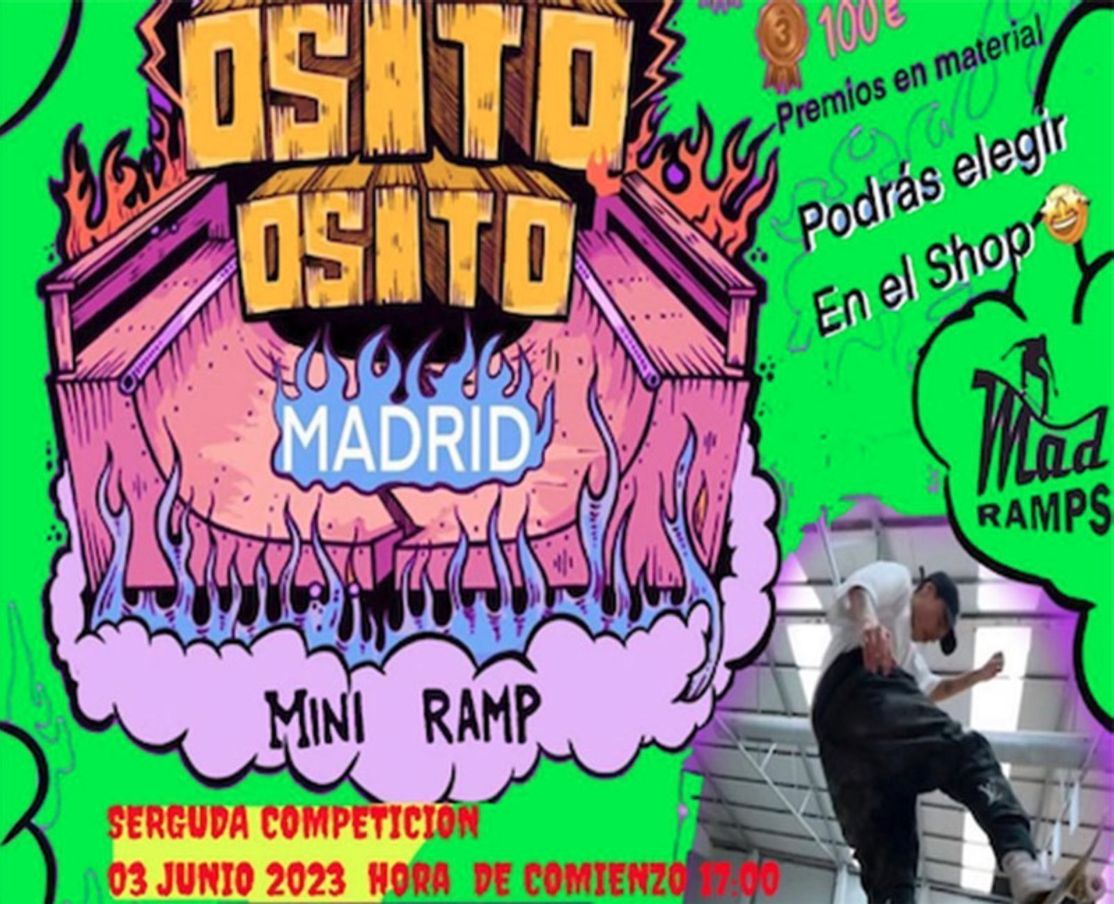 Game of Skate (Osito) en Madrid