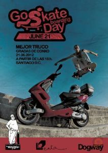 Go skateboarding day 2012 en Santiago de Compostela