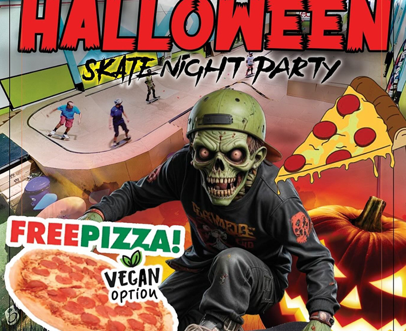 Halloween skate nigth party en Zaragoza 2024