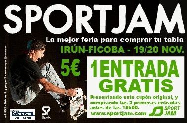 Una entrada gratis para SportJam