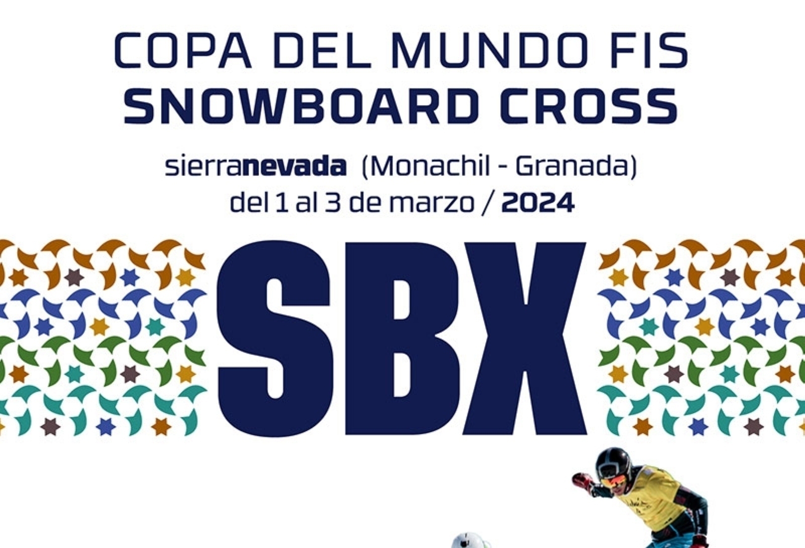 La Copa del Mundo FIS Snowboard Cross (SBX) en Sierra Nevada
